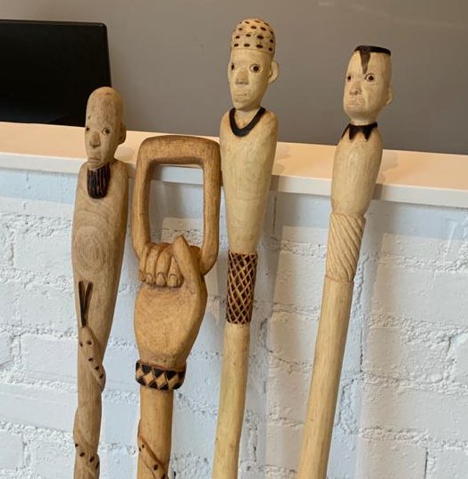 Johannes Maswanganyi - Walking sticks